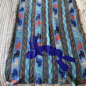 Patagonia Sea Turtle Blanket (circa ~1990s)